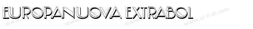EuropaNuova ExtraBol字体转换